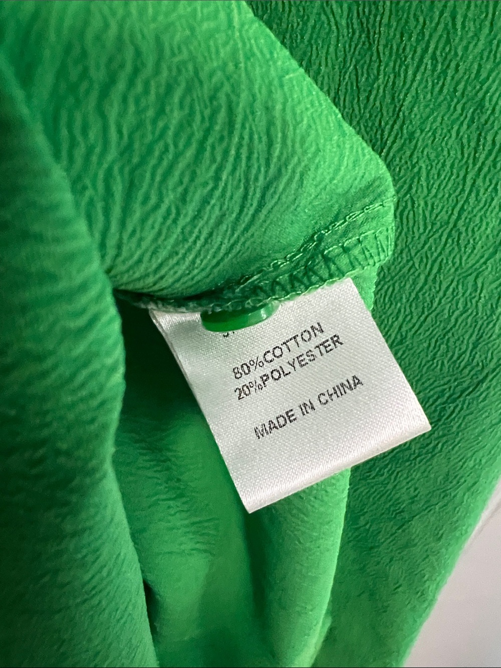 NWT Jodifl Blouse Large Short Sleeve Green New with Tags! Super Cute! - Picture 5 of 13